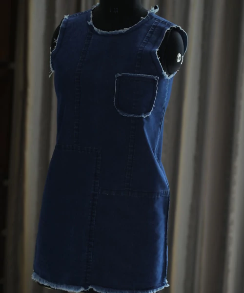 denim top for ladies